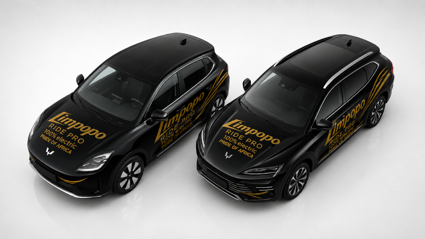 Limpopo Ride Pro branded premium fleet vehicles